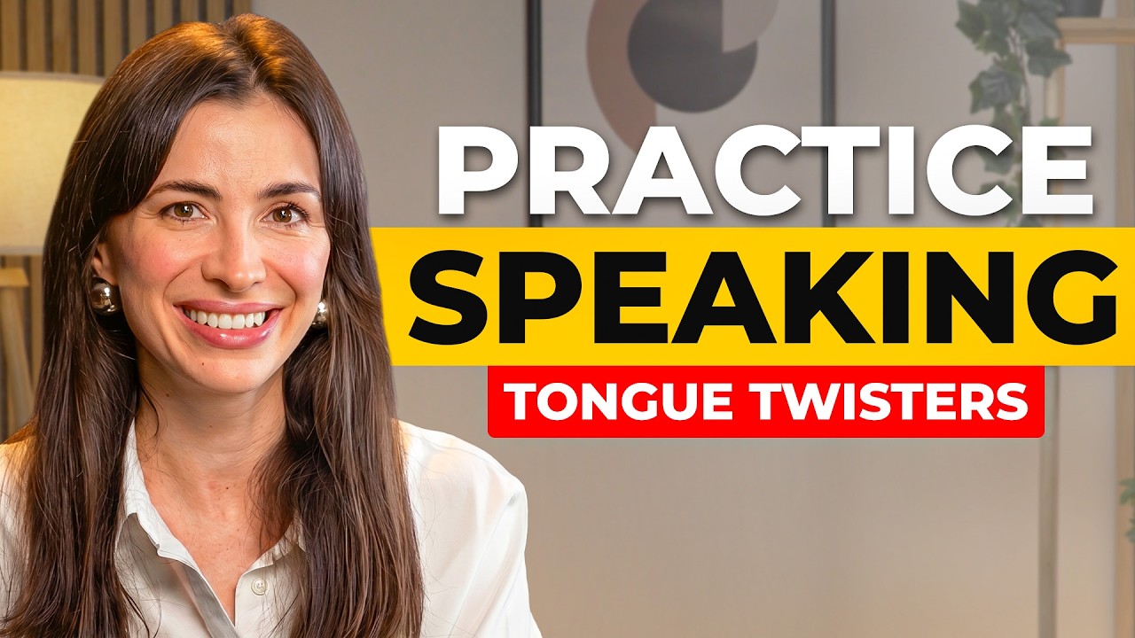 Improve Your English with Shadowing Technique | Tongue Twisters