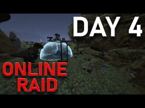 Raiding Double Bear Cave Online for PVP! - ARK: Survival Evolved MESA