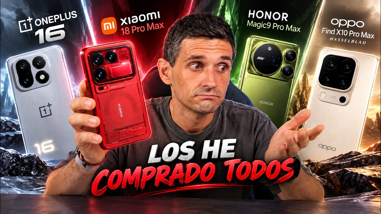 Los HE COMPRADO TODOS! Xiaomi 18 PRO ROJO TRANSPARENTE ¡de locos!