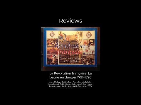 La Révolution française Review by All the Games You Like Are Bad
