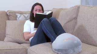 Happy Heat Electric Feet Warmer (2-Pack/Pink & Grey)