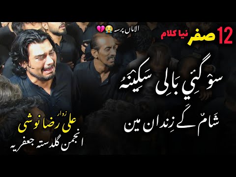 So Gai Bali Sakina Anjuman e Guldasta e Jaffria New Kalam 12 Safar New Noha Bibi Sakina 2024