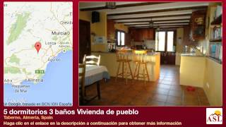 preview picture of video '5 dormitorios 3 baños Vivienda de pueblo se Vende en Taberno, Almeria, Spain'
