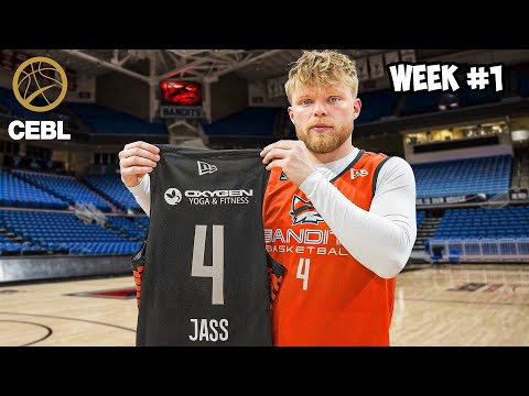 My First Week As A Pro Basketball Player! EP. 1