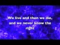 Sincerely, Jane - Lyrics