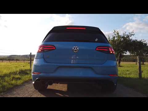 VW Golf 7R OPF Sound Akrapovic Launch Control