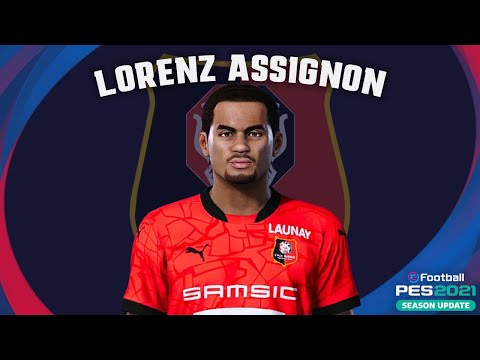Lorenz Assignon🇫🇷 (Stade Rennais FC) How to create in Pes 2021