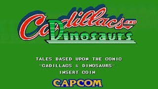 Cadillacs and Dinosaurs - Classic Capcom Arcade Game