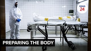 WATCH | Meet the frontline workers assigned with preparing a Covid-19 deceased's body for burial