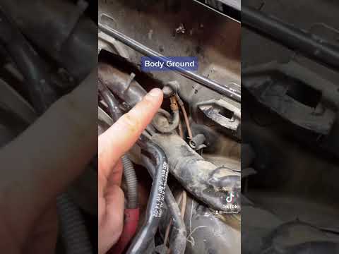 The battery negative is the point of lowest potential in a vehicle #thecarfixer #electrical #car