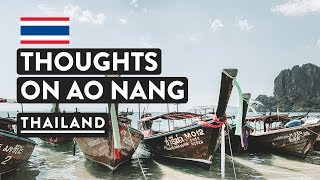 FIRST IMPRESSIONS - Ao Nang, Krabi | Beach, Pier, Hotels | Thailand Travel Vlog