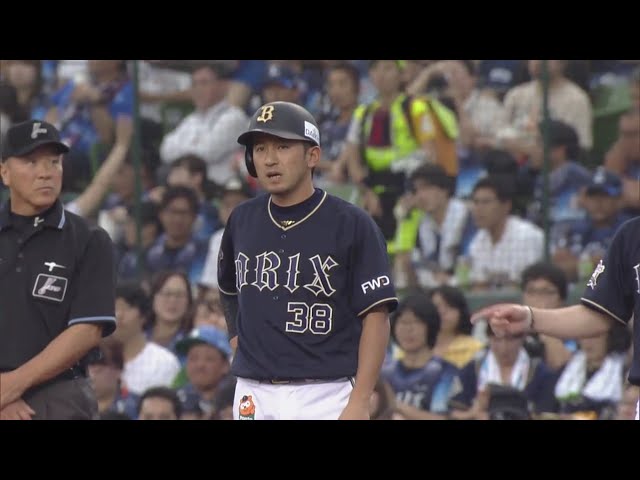 【3回表】バファローズ・小島 初球を打って先制のタイムリーヒット!! 2019/6/30 L-B
