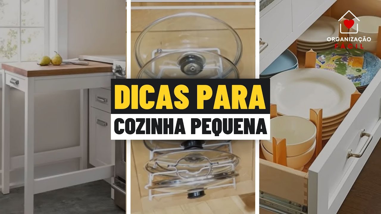 +30 Ideias Fáceis de Armazenamento para Cozinhas Pequenas