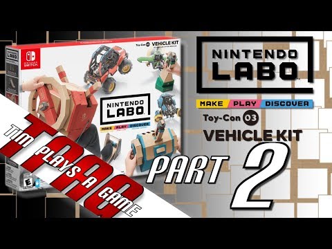Nintendo Labo: Vehicle Kit – #2 – Steering Wheel (Nintendo Switch) – TPAG