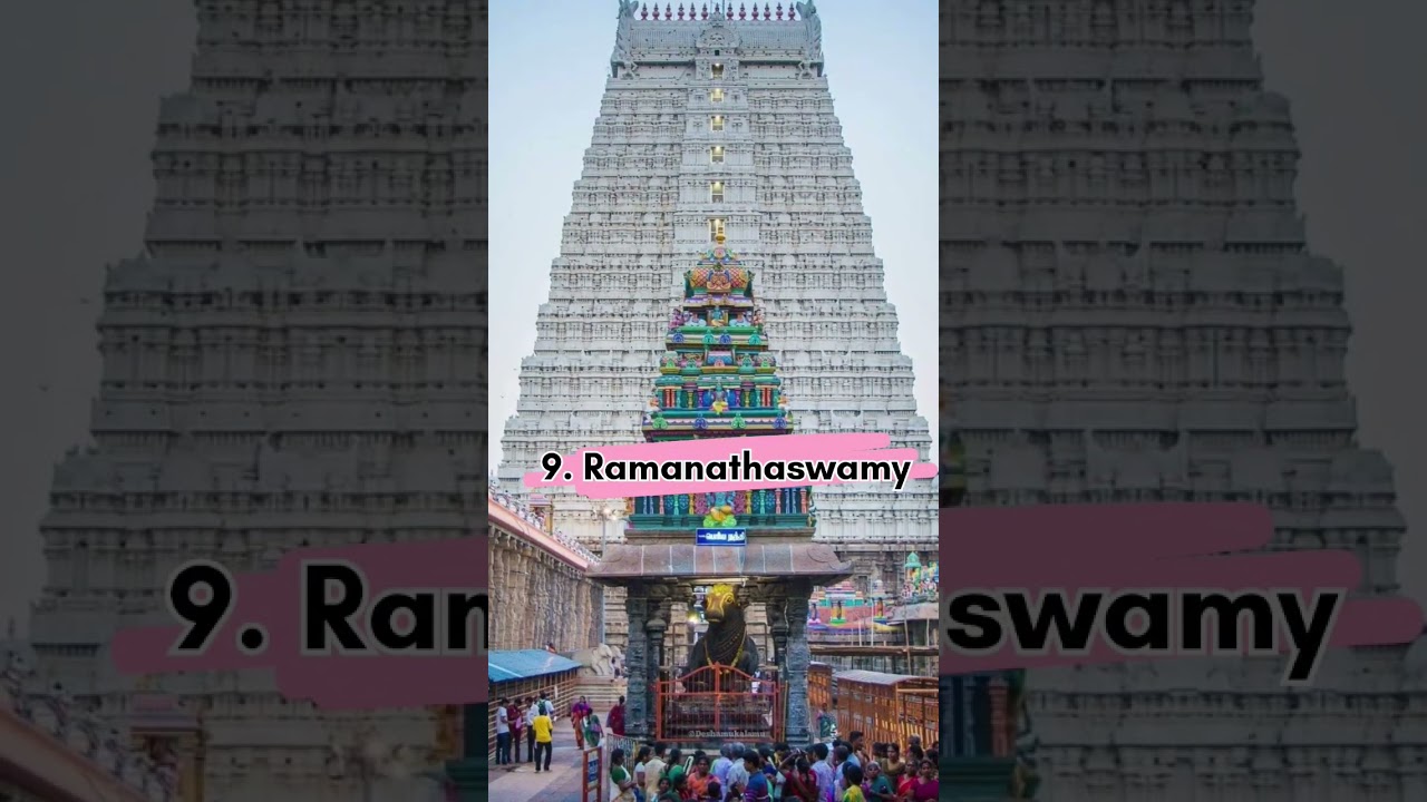 TOP 10 MOST FAMOUS TEMPLES IN INDIA 🇮🇳 #trending #shortsfeed #viral #short #shorts #1ksubscribers
