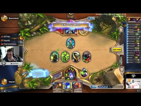 Hearthstone Thijs Playing Legend Ranked Zoo Warlock
