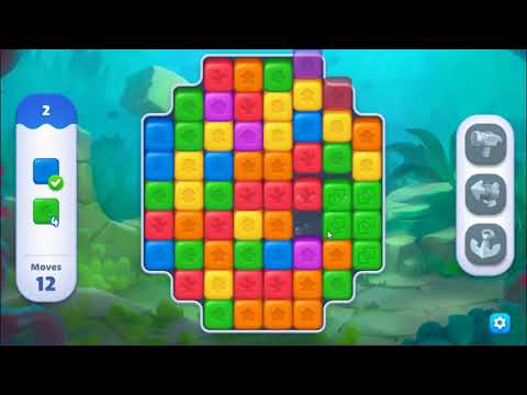 Fishdom Blast Level 2 - NO BOOSTERS GAMEPLAY 🐠 | SKILLGAMING ✔️