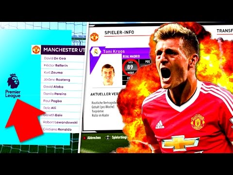 FIFA 17 : OMG KROOS FÜR 20 MIL ?! - PREMIER LEAGUE LAYOUT AM START !! - KARRIERE mit MANUNITED #15