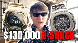 SOLID GOLD G-SHOCK WORTH AS MUCH AS A PATEK!