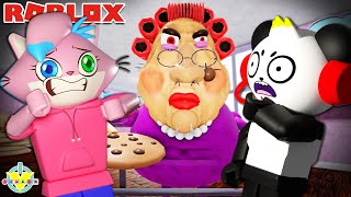 Escape Evil Grandma with Combo Panda and Alpha Lexa!!