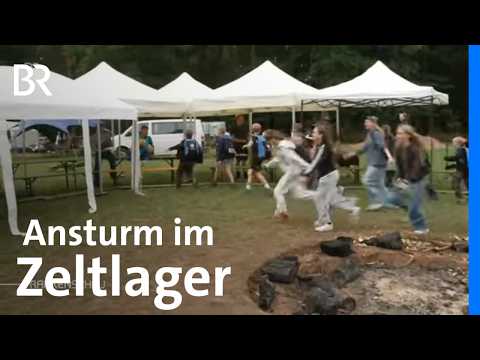 Stockbrot am Lagerfeuer: Zeltlager als Sommererlebnis | Ferienparadies | Frankenschau | BR
