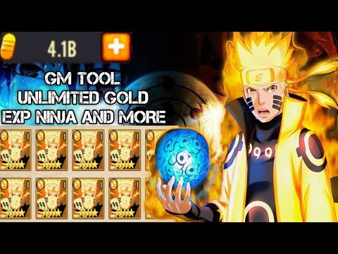 GM TOOL NARUTO IDLE + MAX VIP + FULL GOLD + EXP NINJA AND MORE