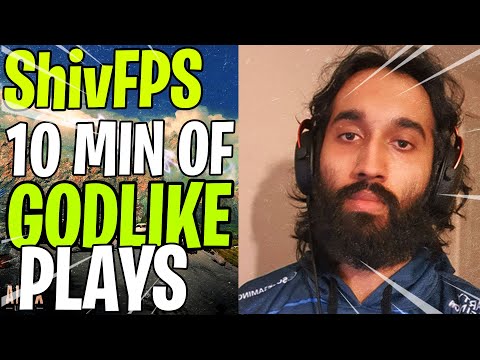 ShivFPS - 10 Min of GODLIKE PLAYS - APEX LEGENDS RANK #1 BANGALORE - R99-FLATLINE