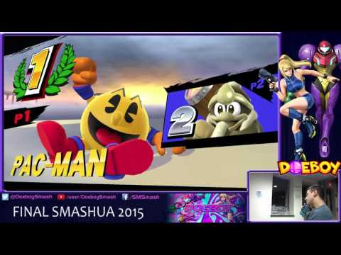 Final Smashua - GoNE Marss (Pac-Man/ZSS) vs PWNAGEPOLICE (King Dedede)