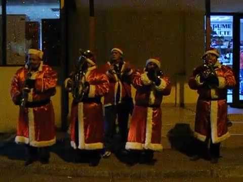 Mos Craciuni muzicanti la Campina  - 21 decembrie 2014