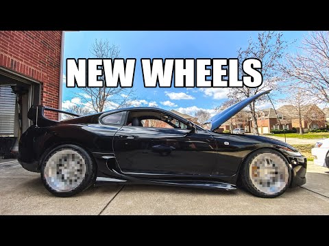 3 PIECE WHEEL REVEAL - MKIV Toyota Supra