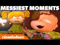 10 Minutes Of The Rugrats MESSIEST Moments Nicktoons