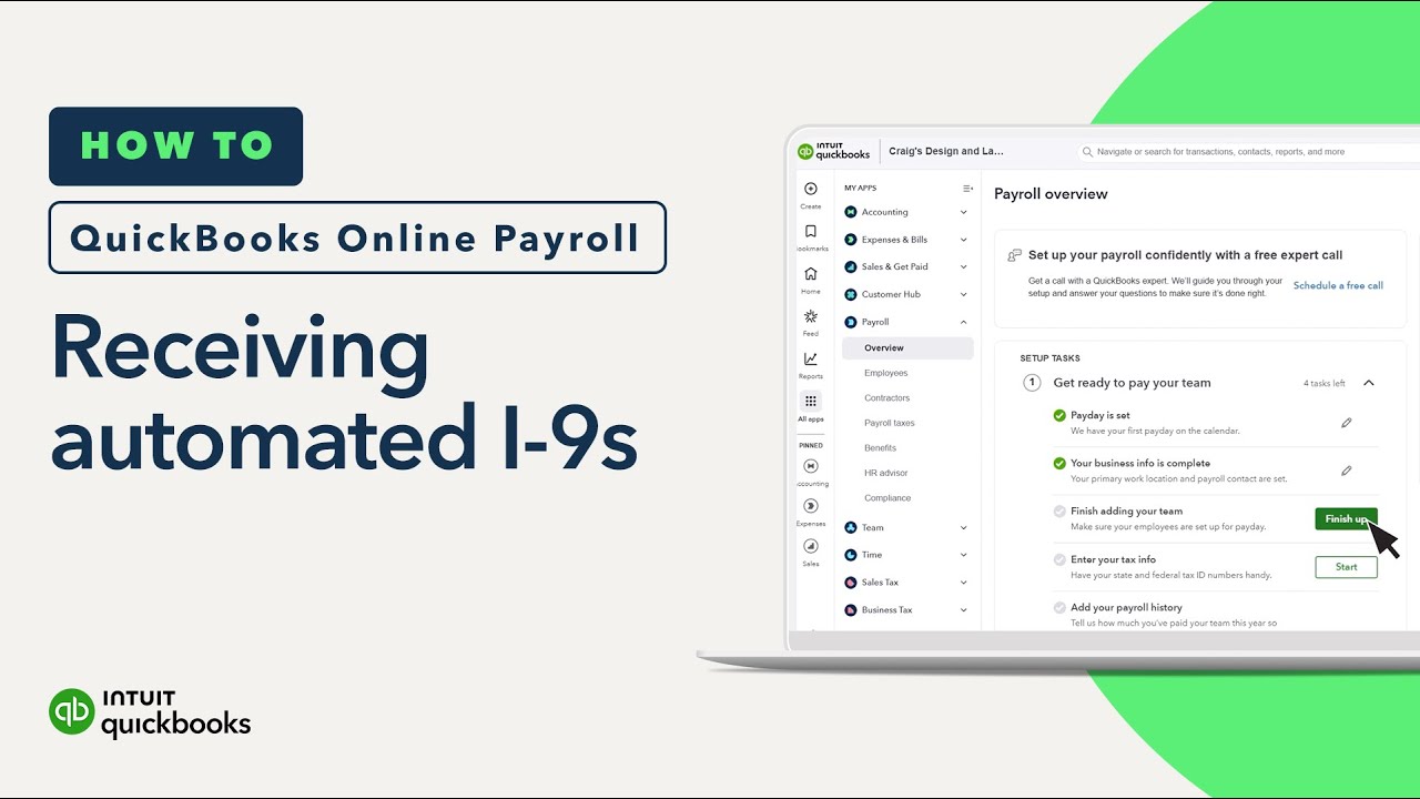 How to receive automated I-9s in QuickBooks Online Payroll