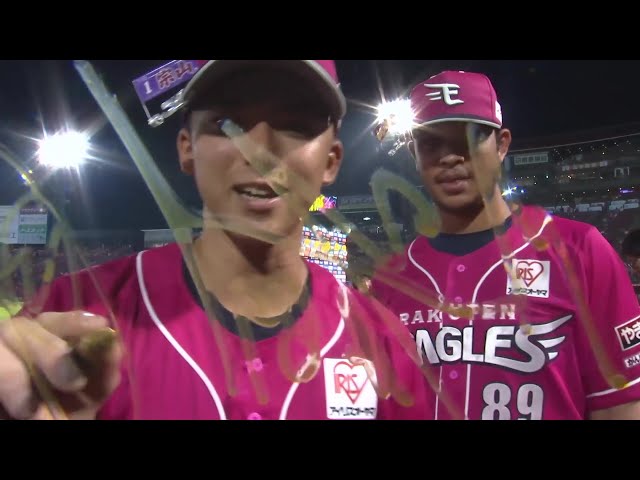 イーグルス・ヤフーレ投手・宗山塁選手ヒーローインタビュー 7月26日 東北楽天ゴールデンイーグルス 対 埼玉西武ライオンズ
