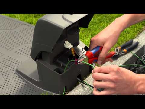 GARDENA SILENO / SILENO+ Installation (Teil 07: Anschließen der Kabel )