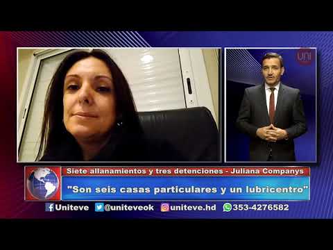 Siete allanamientos y tres detenciones