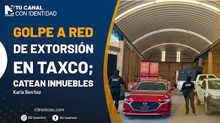 Golpe a red de extorsión en Taxco; catean inmuebles