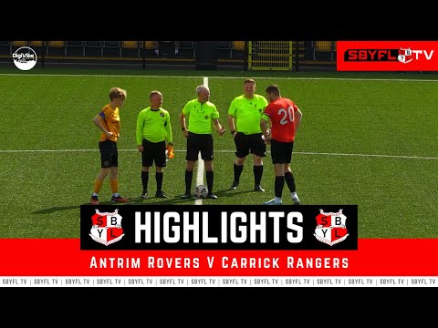 Antrim Rovers v Carrick Rangers - Under 17 First Knockout Cup Final - May 2024