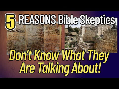 5 Reasons to Believe Bible Stories Are True
