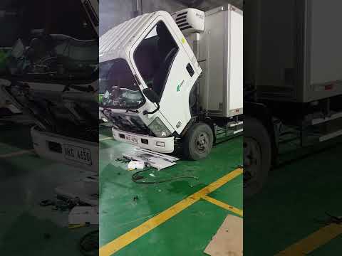 Isuzu cab AC repair#buhaytechnician #coolbros #cabAircon