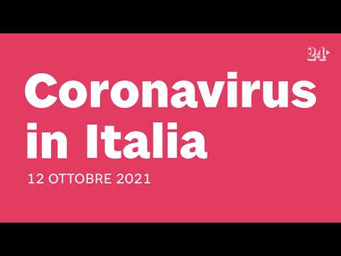 Coronavirus: bollettino del 12 ottobre 2021