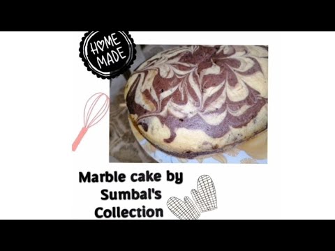 Marble cake recipe by Sumbal's Collection.