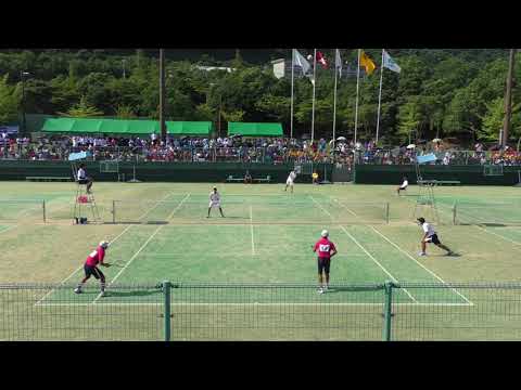 2017 全国中学校ソフトテニス大会 男子個人戦決勝