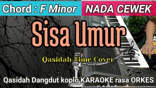 Download lagu SISA UMUR - Mas'ud Sidik Karaoke Koplo | Video Lirik Nada Cewek mp3