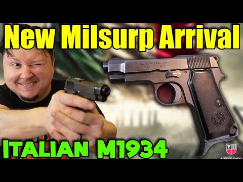 Surplus Beretta M1934 Pistol – Is $350 Justified? 📦 Unboxing \u0026 Review C\u0026R Italian Military Handgun
