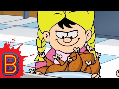 Dennis the Menace and Gnasher | Dennis Impersonates A Dinner Lady! | Series 4 Episode 12-14 | Beano