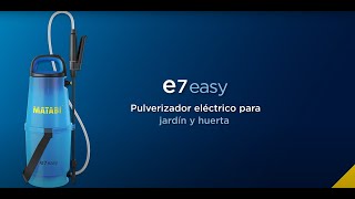 Matabi e7 easy - Pulverizador eléctrico para jardín y huerto🌿🔋