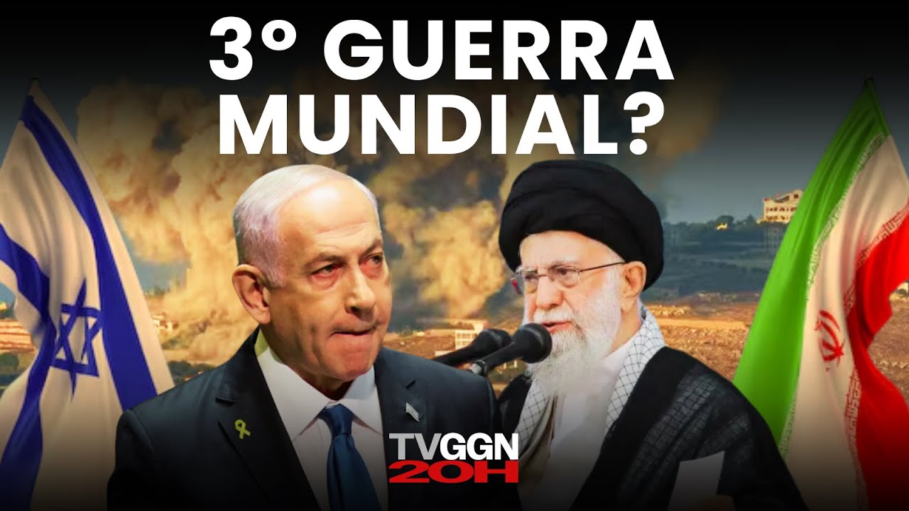 IRÃ ENTRA NA GUERRA ISRAEL-HAMAS: 3ª GUERRA MUNDIAL? | TVGGN 20H | (01/10/24)