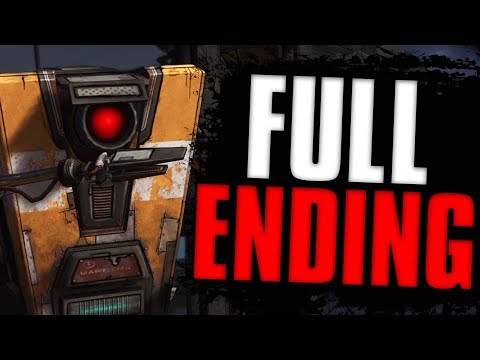 Borderlands Remastered - Claptrap's New Robot Revolution - FULL ENDING (HD)