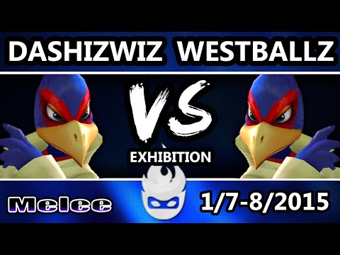 Paragon 2015 - DaShizWiz (Falco) Vs. Westballz (Red) SSBM Exhibition - Melee