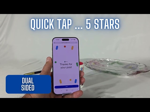 كرت NFC Pro: تقييم جوجل • بوابة • بطاقة أعمال